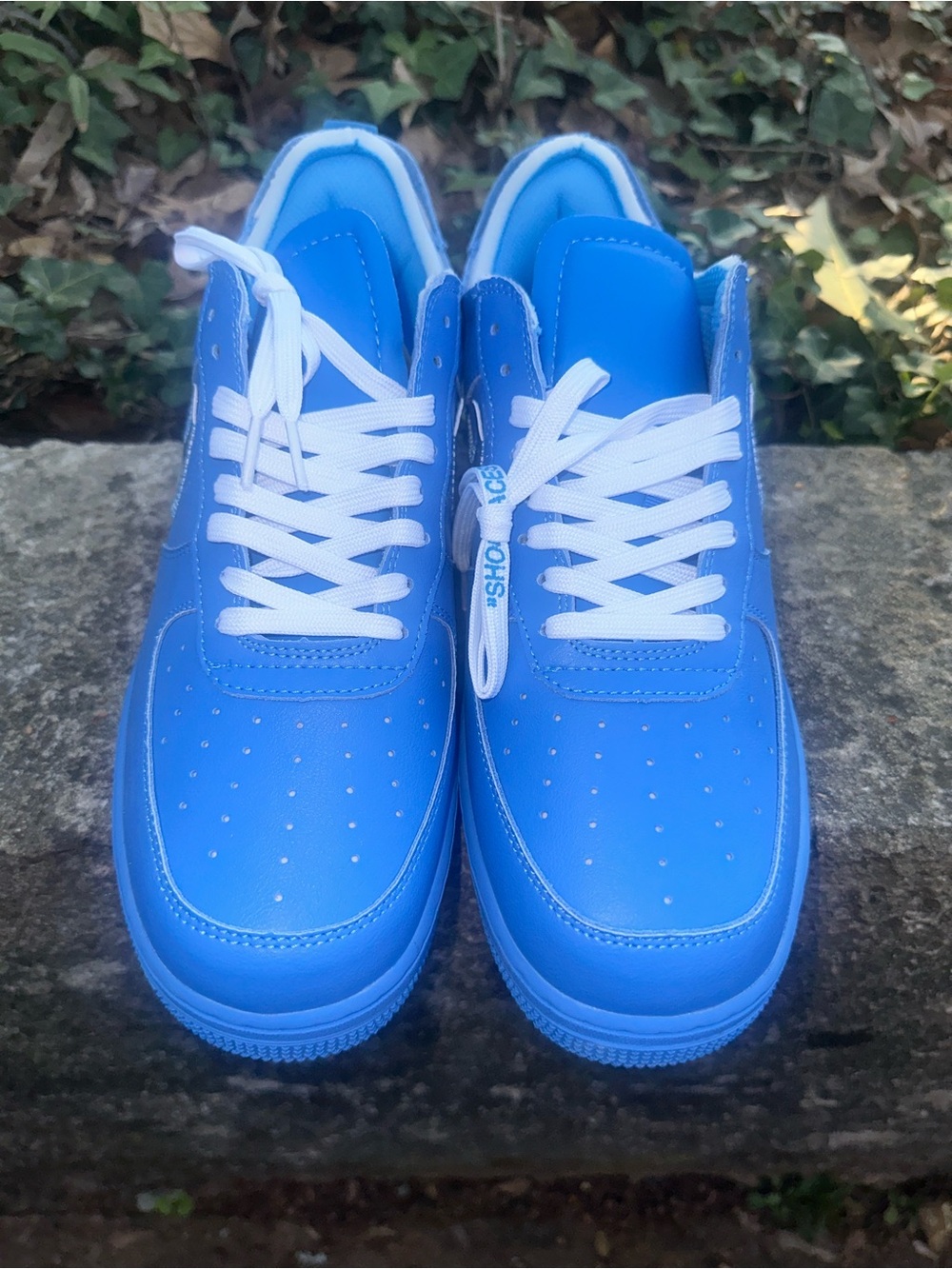 Men’s AF1 Off-White University Blue - Picture 2 of 9